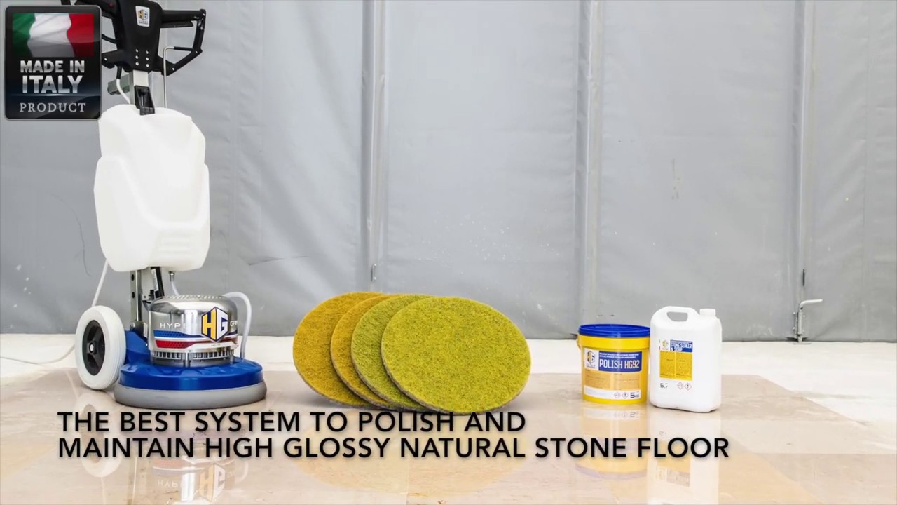 Diamond Abrasive Floor Pads Hypershine Soft [Tutorial Video] YouTube
