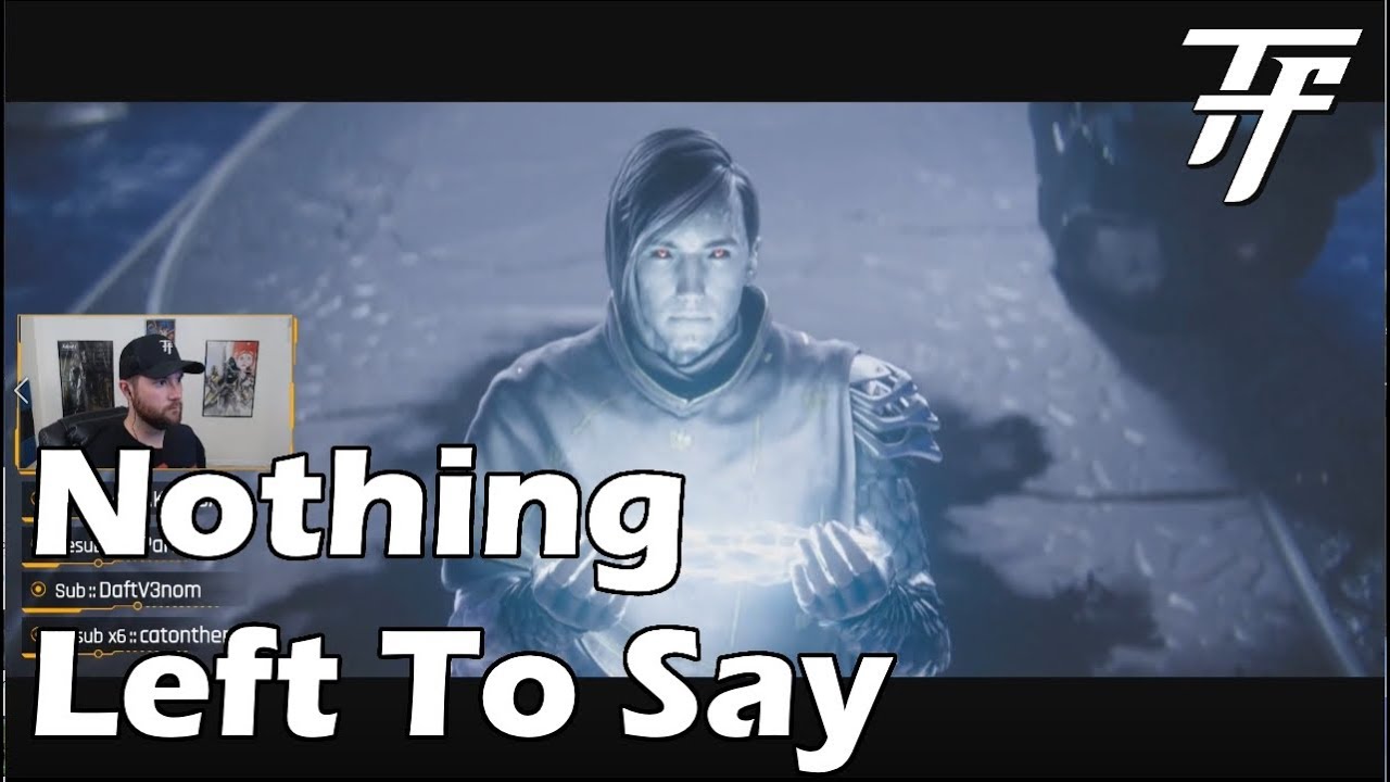 Left to say. Left to say. Nothing left. Left to say. The new lights of progress.