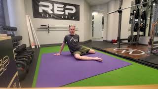 90-90 Hovers (Hip External Rotation/Abduction)