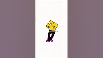 2d animation dance #shorts