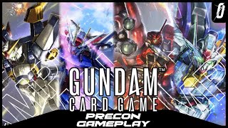 Precon RUMBLE! | Gundam Card Game Precon Gameplay