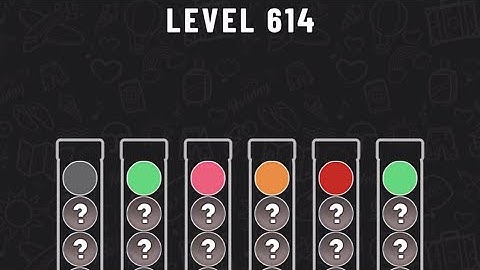 Ball Sort Puzzle Level 614 #ballsortpuzzle #ballsortpuzzlegameplay #puzzlegame #mobilegames