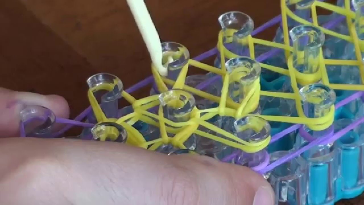 Rainbow Loom Diamond Maze Bracelet