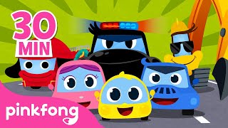 Carro de Polícia e mais músicas infantis | +Compilação | Pinkfong Canções para crianças