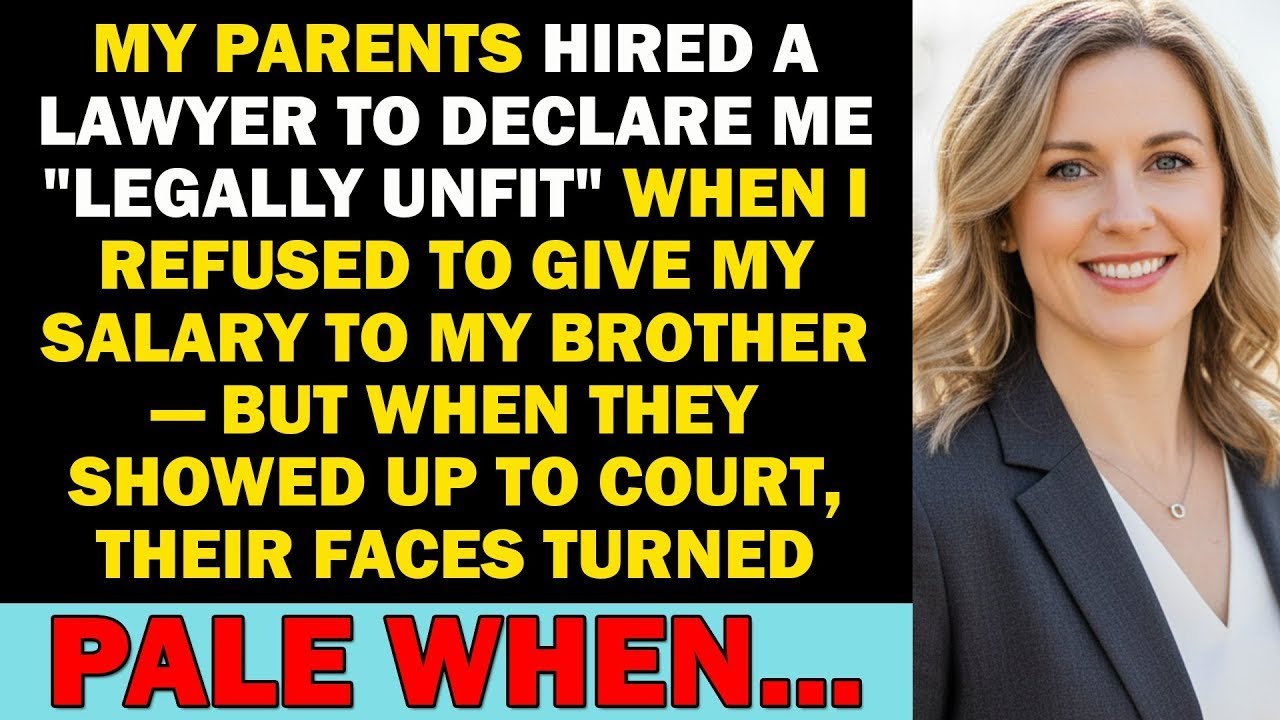 My Parents Hired A Lawyer To Declare Me “Legally Unfit” After I Refused To Give My Salary — But When