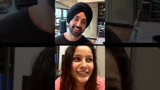 diljit dosanjh Live With shehnaaz gill On Ghost Album ❤️😍