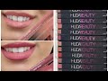 Hudabeauty Lip Contours 2.0 Swatches | New Hudabeauty Lip pencils