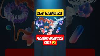 Zero‑G Animations? Floating Style for Shorts! 🌌 #shorts #animation #gravity