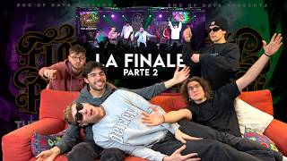 REACTION  FINALE PARTE 2 - END OF DAYS: FLOW vs PUNCH: THE LAST MATCH