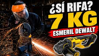 El esmeril/amoladora mas PESADA de Dewalt… ¿para quién SÍ tiene sentido?