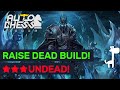 The Raise Dead Build! 6 Undead + 6 Hunters! | Dota Auto Chess