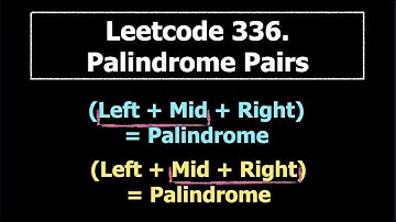 336. Palindrome Pairs || Leetcode DSA || Explained with C++ code || Think then Code