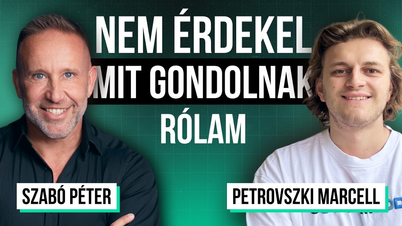 Az egyik legnagyobb szerencsém, hogy nem volt pénzem... | Petrovszki Marcell és Szabó Péter