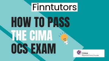 How To Pass The CIMA Operational Case Study Exam: An Introduction