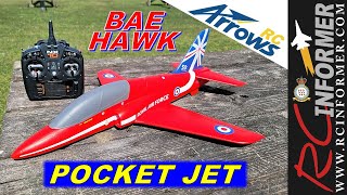 HOBBYZONE ARROWS RC BAE HAWK 50MM First Look fights By: RCINFORMER