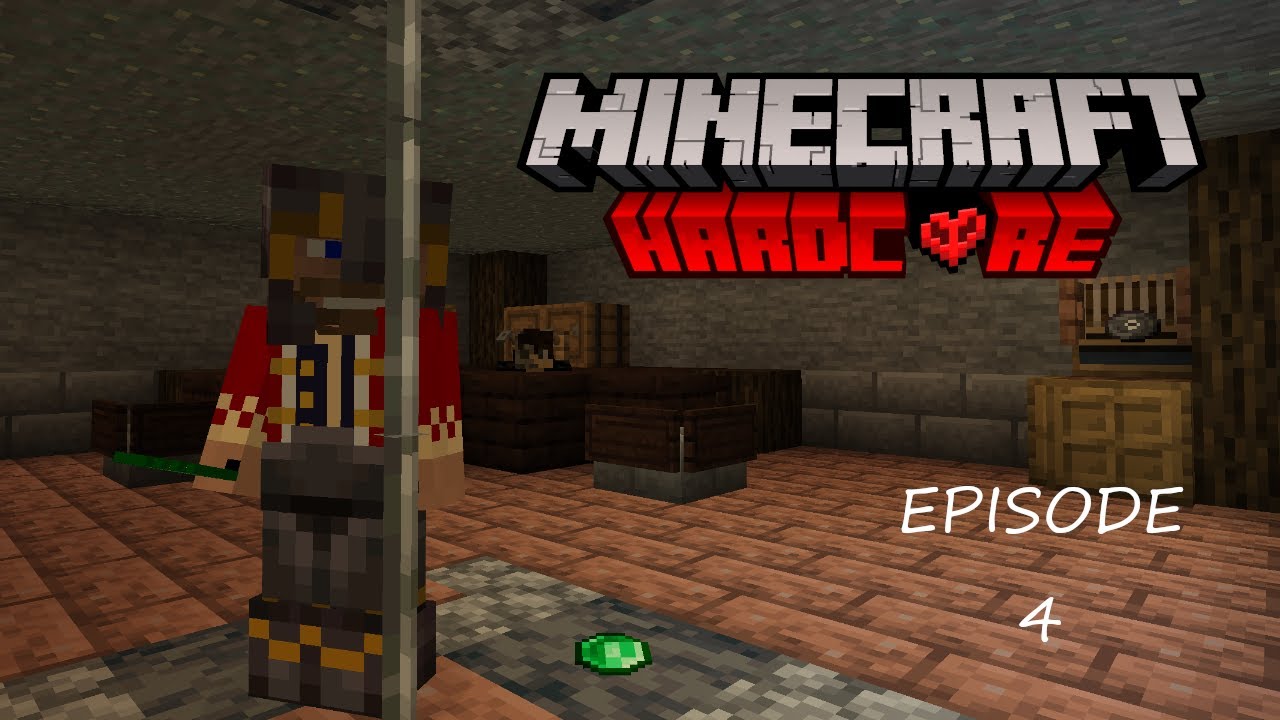 Finally Getting FULL DIAMOND Armor! | Minecraft HardCore Ep. 4 - YouTube