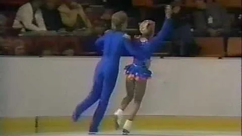 Ball & Wirtz (CAN) - 1988 Skate America, Pairs'  F...