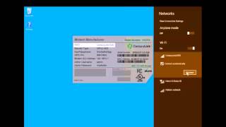 Connecting Windows 8 to your wireless modem using the WPS button. screenshot 5