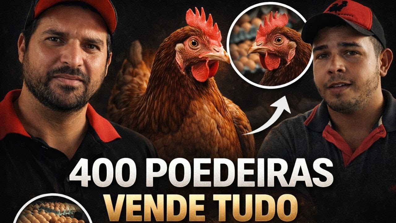 Ele LARGOU a Europa e montou CRIAÇÃO lucrativa no Brasil