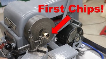 Atlas Craftsman Lathe Reassembly, Testing, and First Chips