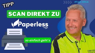 HP Scanner für Paperless einrichten