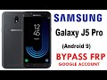 Gambar cover Galaxy J5 Pro FRP/Google Lock bypass Android 9 without PC No Talkback New method.