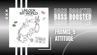 Download lagu [BASS BOOSTED] fromis_9 (프로미스나인) 'Attitude'