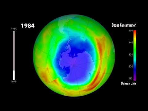 Minimum Ozone Concentrations 1979-2013