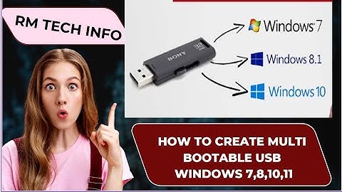 How To Create Multi Bootable Pendrive in URDU Hindi Windows 7,8,10,11 IN 2025 RM TECH INFO