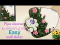 Pipe Cleaner Cactus Wall Decor Ideas | Easy DIY craft @fasnajasim871