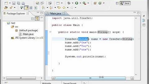 Java 27 - TreeSet