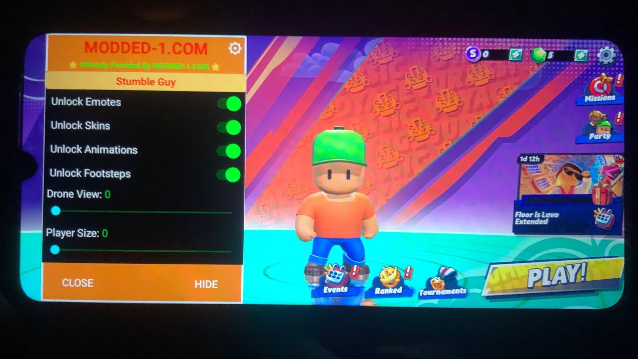 Download Stumble Guys Mod APK 0.89.5– Latest Mod Menu Version!