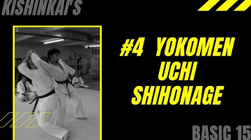 Basic 15 #4 Standard Yokomen uchi Shihonage Irimi and tankan