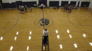 Trinity Varsity Volleyball 9/10/2016 Match 1 Set 1 vs Providence