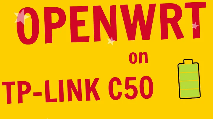 How to flash openwrt firmware to Tp-link AC1200 c50