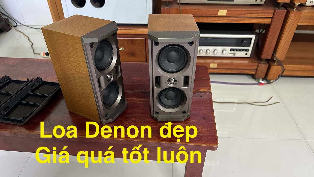 Denon SC-V11 speakers, matching serial numbers, good price 850k