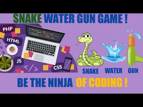 How To Make Sanke Water Gun game in Python ? Learn Python ll Python project ll