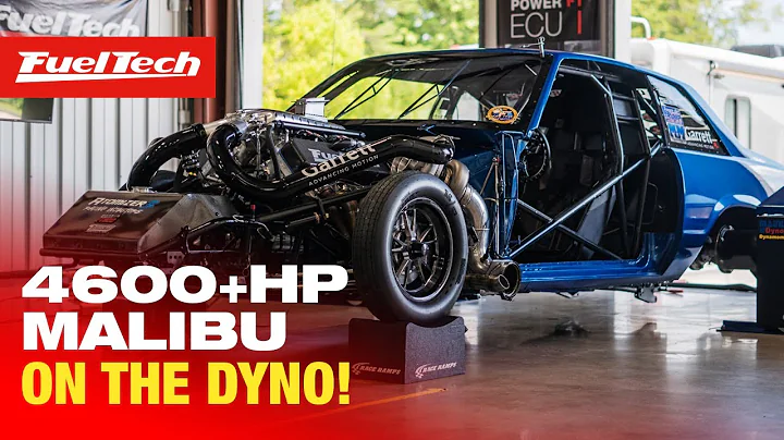 4600+HP Malibu on the dyno!