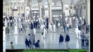 أذان العصر من المسجد النبوي الجمعة 23-3-1435 المؤذن سامي ديولي