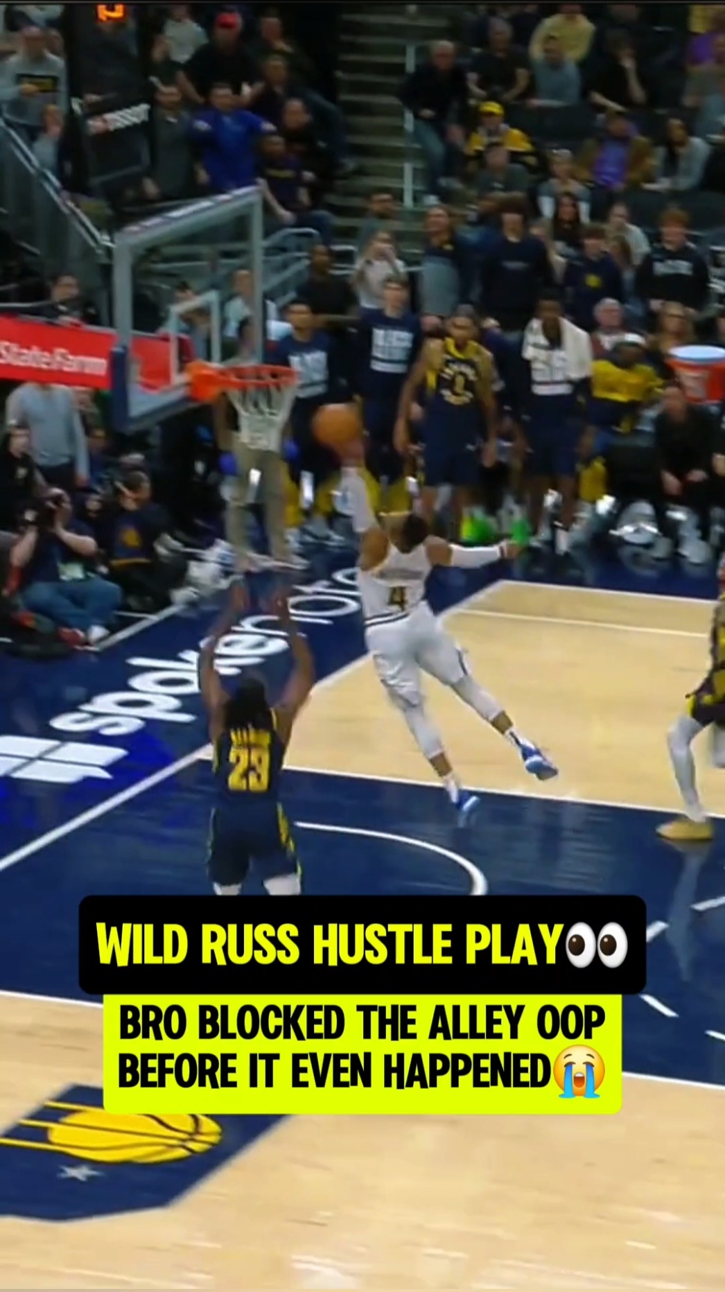 Russ stopped it before it started?