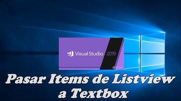 Pasar items de listview a textbox