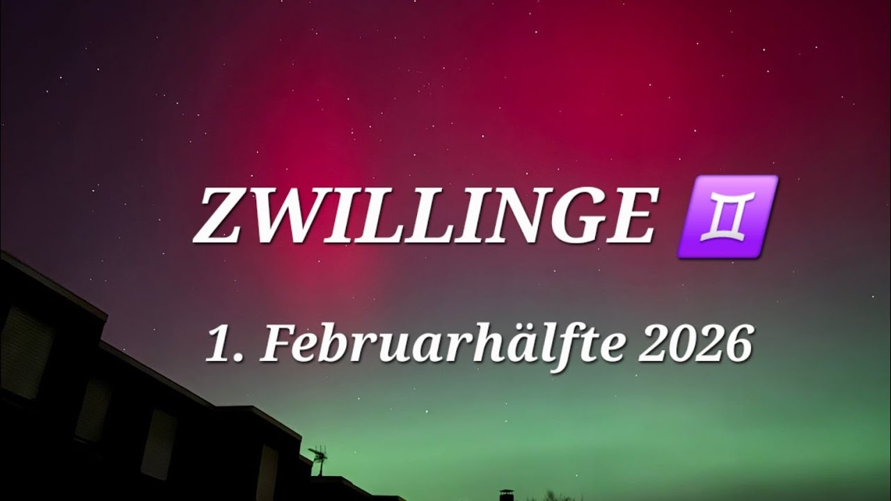 ZWILLINGE ♊️ 1. Februarhälfte 2026. WACHSTUM 🍀❤️