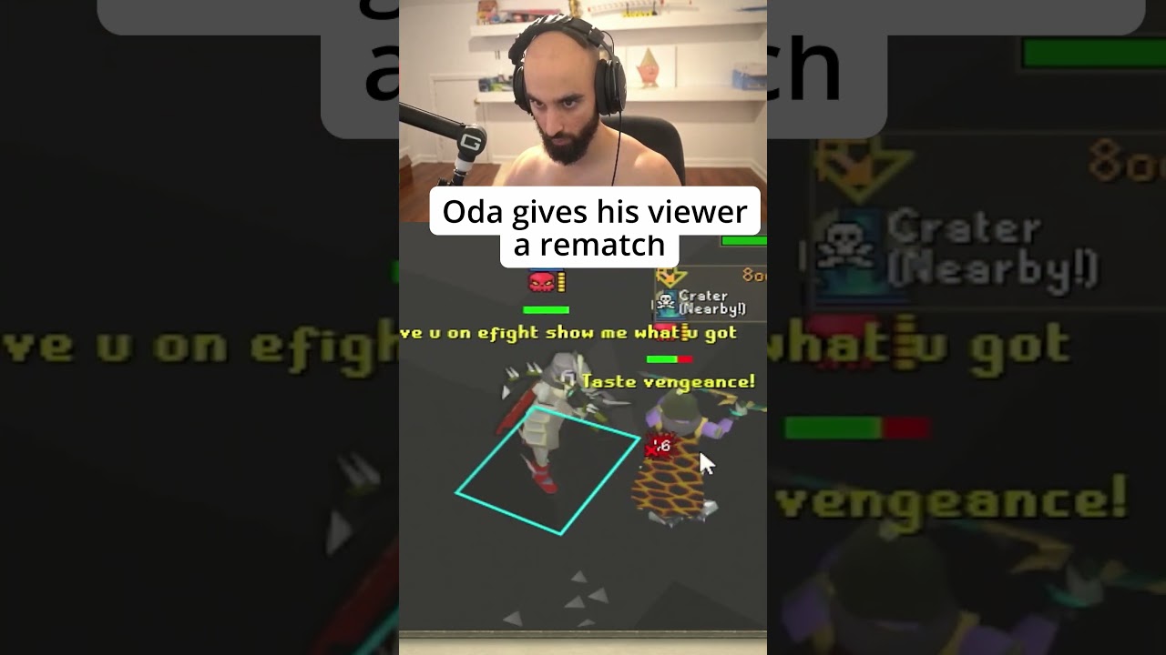 Oda gives his viewer a rematch