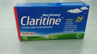 Claritin 10 mg tablets كلاريتين 10 ملجم - نظرة سريعة لشكل العلبة والثمن والمادة الفعالة