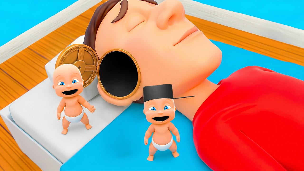 We Moved Into Our DADDY'S HEAD in Who's Your Daddy..