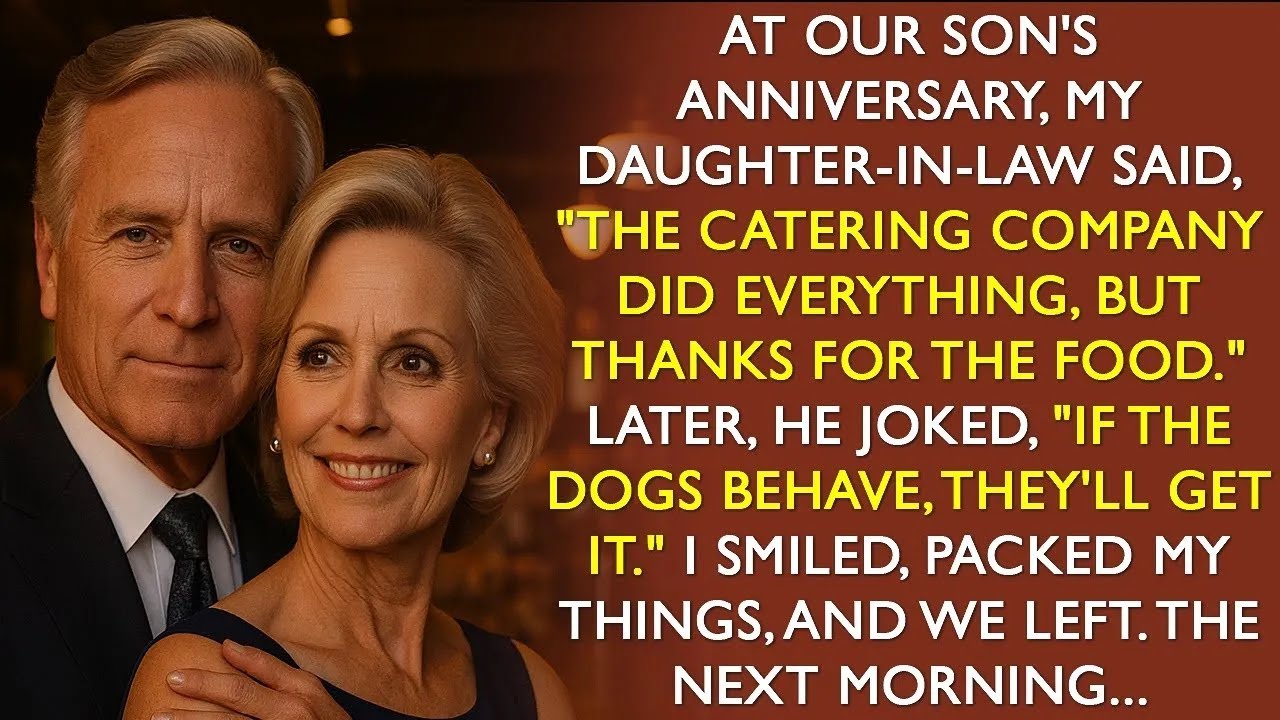 Our Son Mocked the Food I Cooked for His Anniversary Party — The Next Morning, He Regretted It