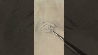How to draw an eye like Leonardo da Vinci in Silverpont #RenaissanceDrawing #OldMasterDrawing #Art