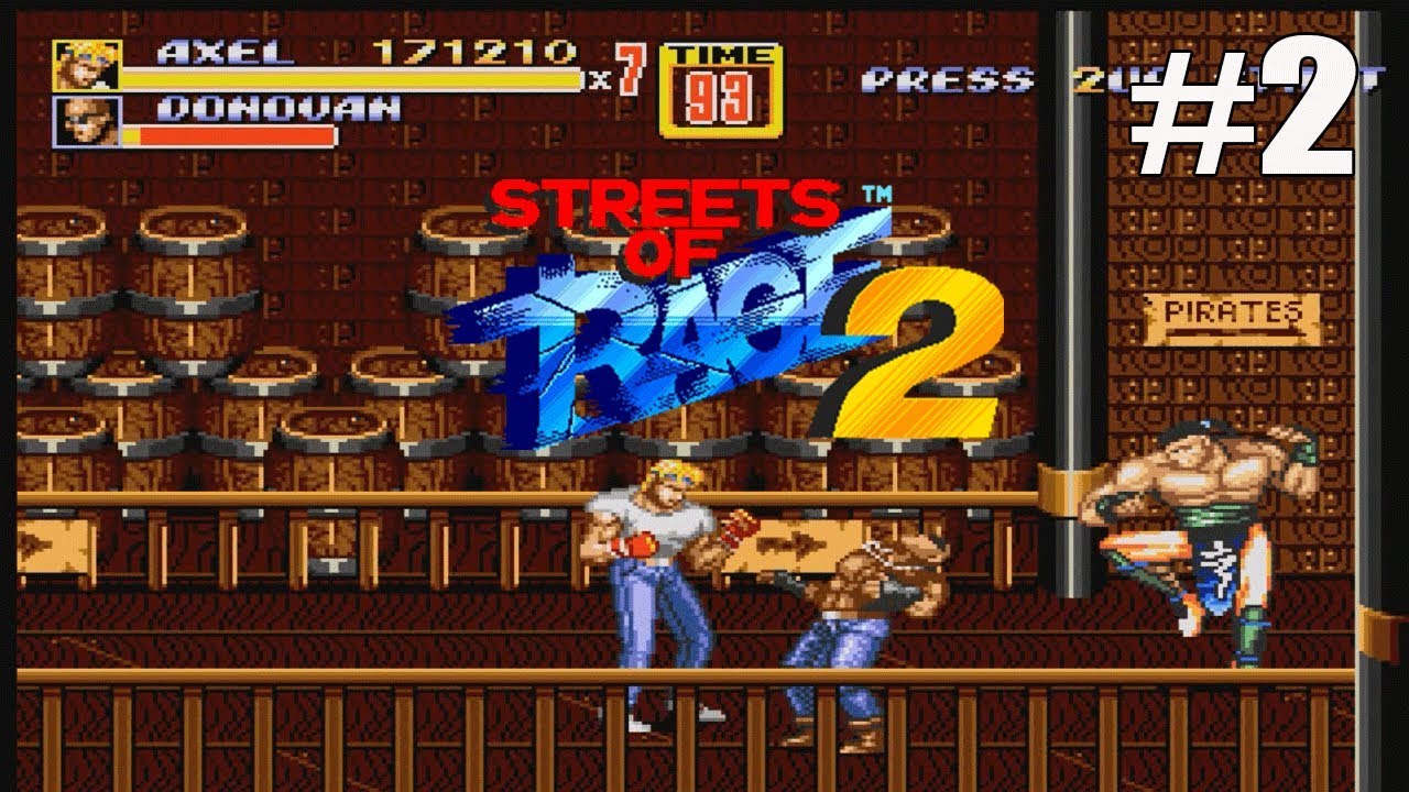 Mega Drive Streets of Rage 2 Parte 2 YouTube