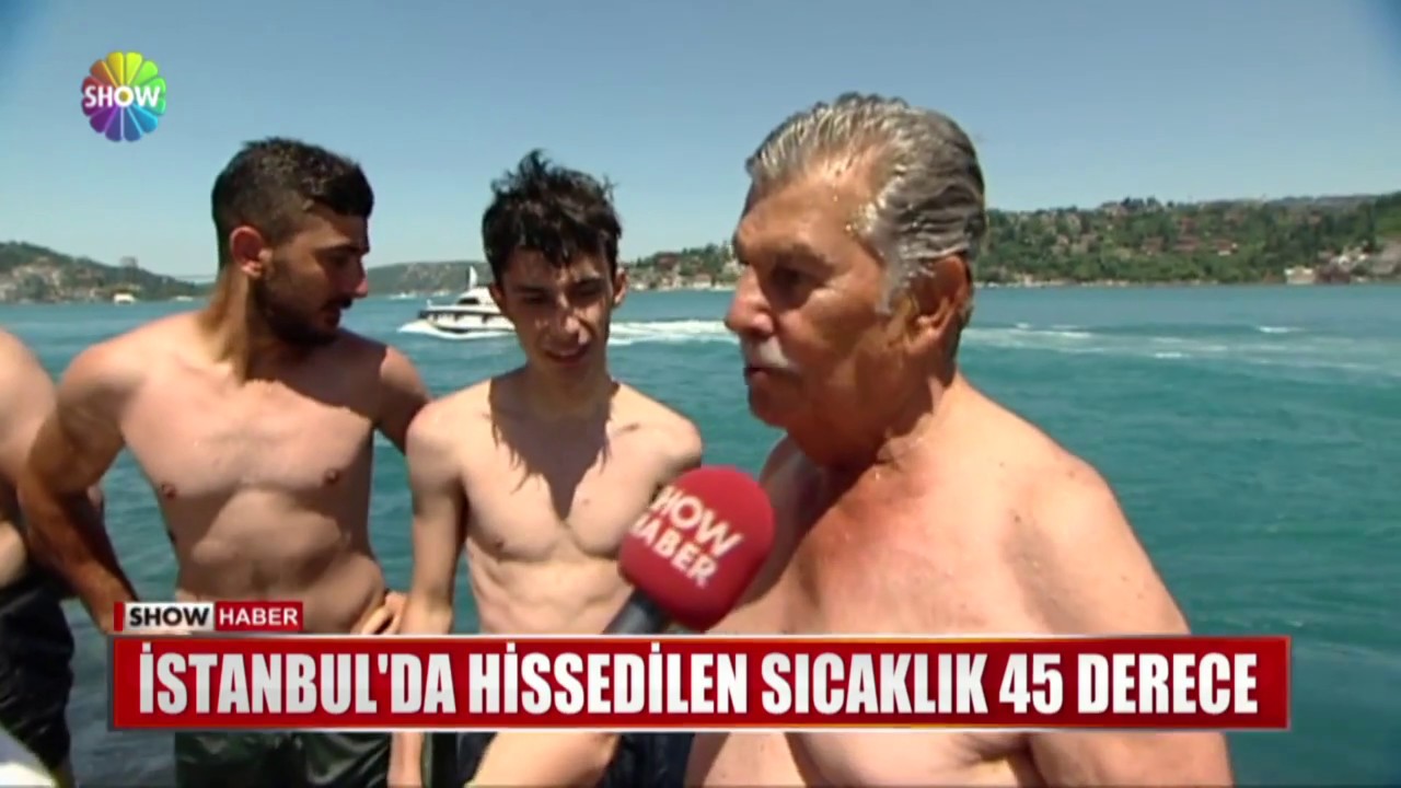 istanbul da hissedilen sicaklik 45 derece youtube