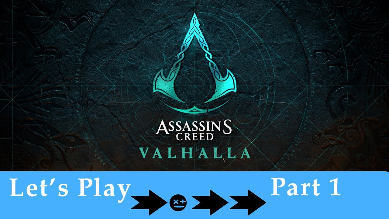 Let's Play Assassin's Creed Valhalla - Part 1 | Text Commentary | Relaxing Gaming